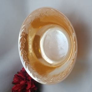 Fire King Peach Lustre Laurel Serving Bowl
